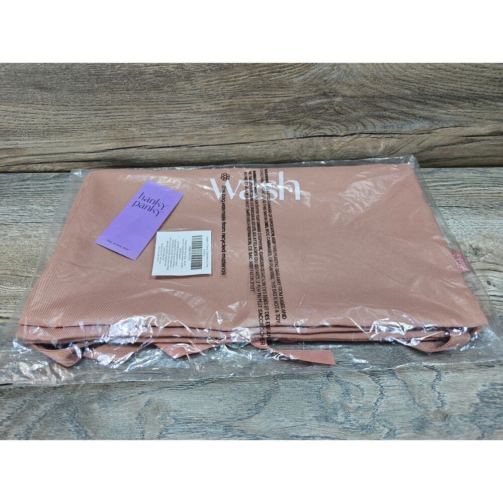 Hanky Panky Pink Travel Laundry Bags Set Of 2 Clean Dirty